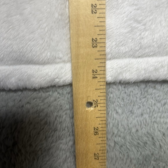 The North Face Osito Jacket Womens M White Pink Ribbon Breast Cancer Fleece FZip - Picture 13 of 14